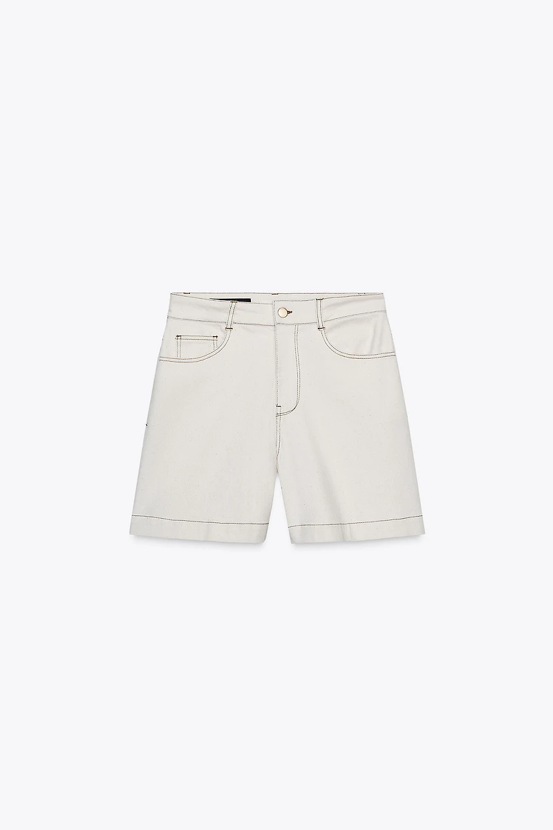 Z1975 DENIM MOM FIT SHORTS