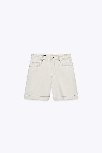 Z1975 DENIM MOM FIT SHORTS