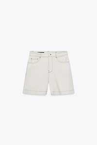 Z1975 DENIM MOM FIT SHORTS