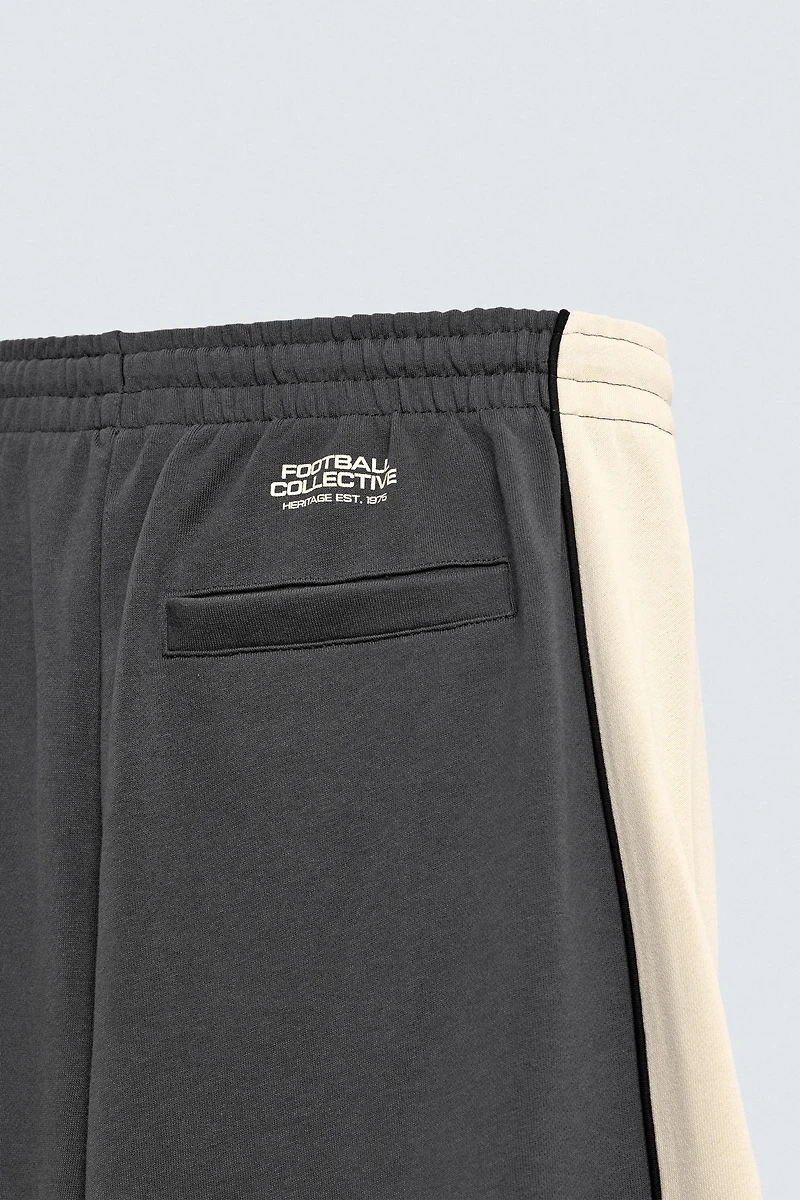 PANTALON COUPE DÉCONTRACTÉE COLOR BLOCK