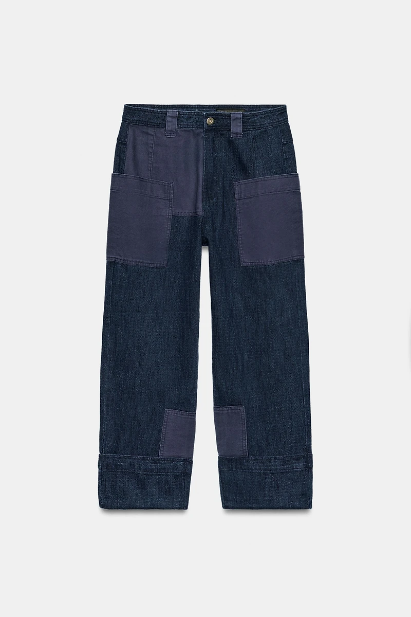 PANTALON BIMATIÈRE À POCHES ZW COLLECTION