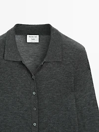 Cardigan 100 % laine - Studio