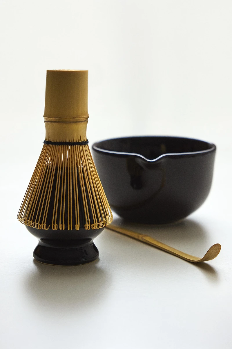 STONEWARE MATCHA TEA SET