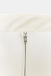 TOP BUSTIER À PLUMES