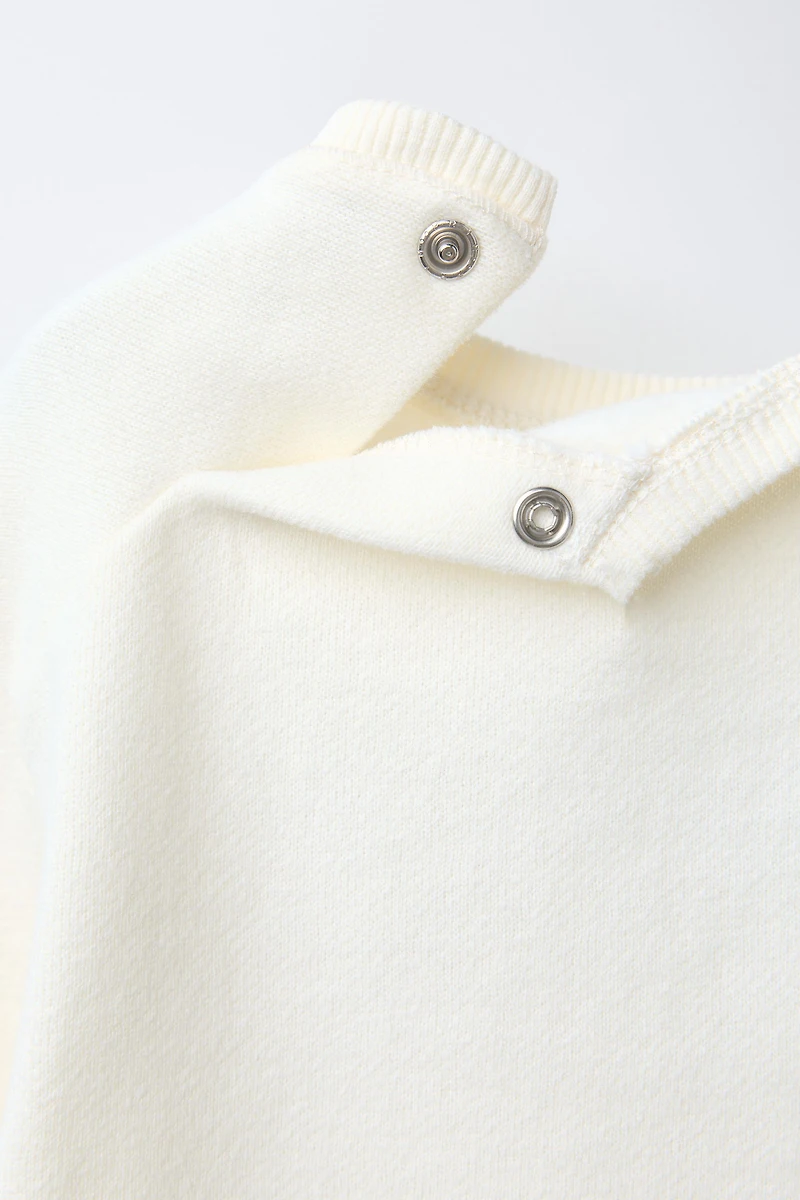 SNOOPY PEANUTS™ TERRY PATCH SWEATSHIRT