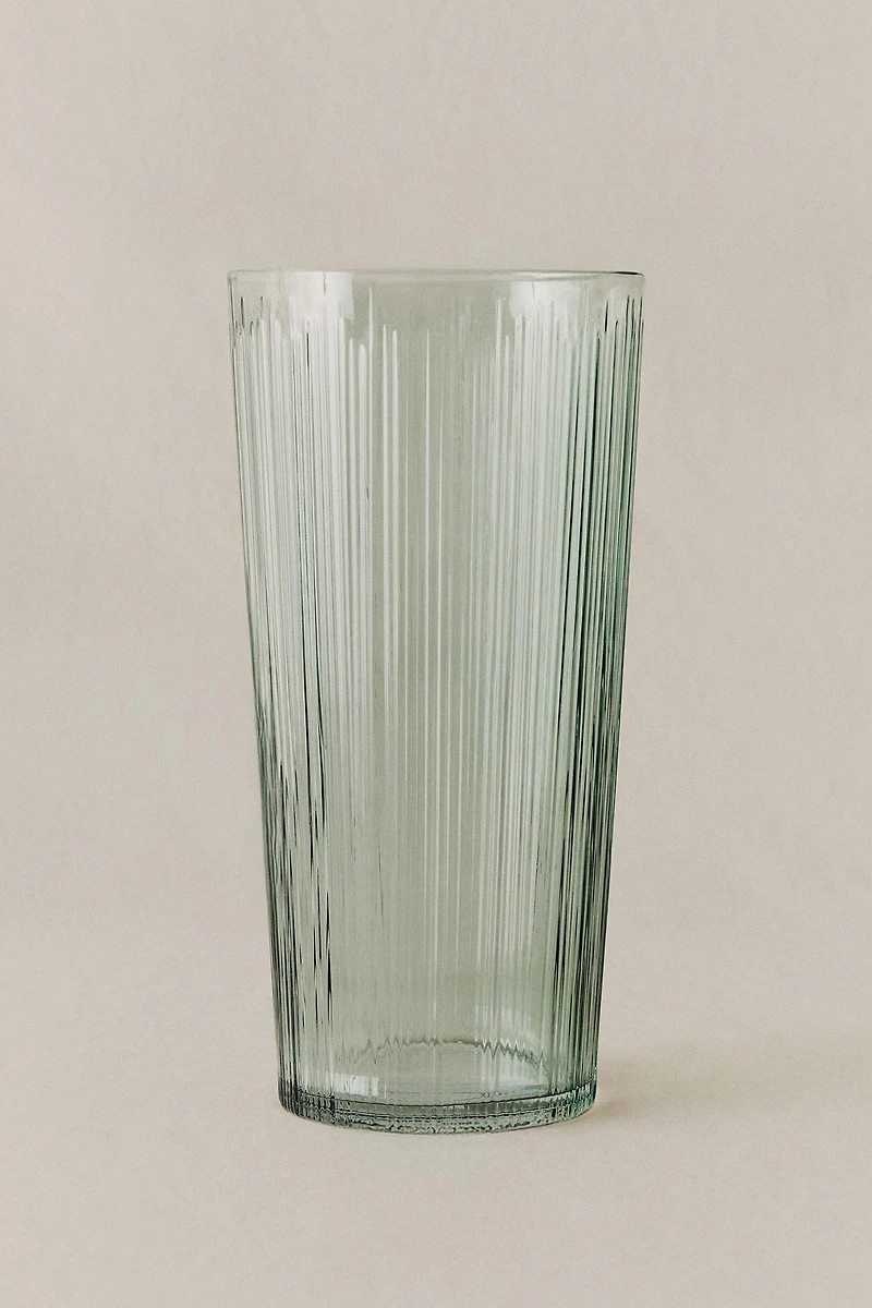 TALL DECORATIVE GLASS VASE