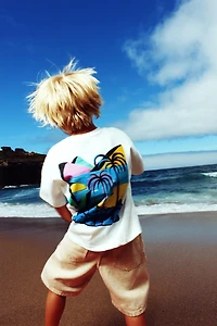T-SHIRT IMPRIMÉ PALMIERS