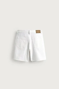 BERMUDA EN JEAN REGULAR FIT