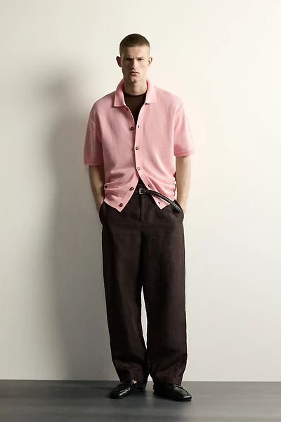 CHEMISE EN MAILLE RELAXED FIT