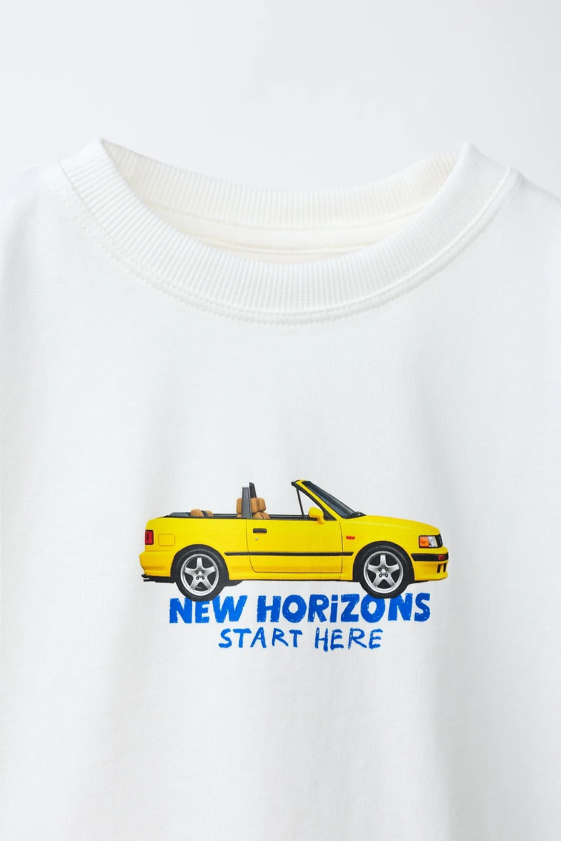 CAR PRINT T-SHIRT