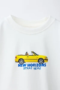CAR PRINT T-SHIRT
