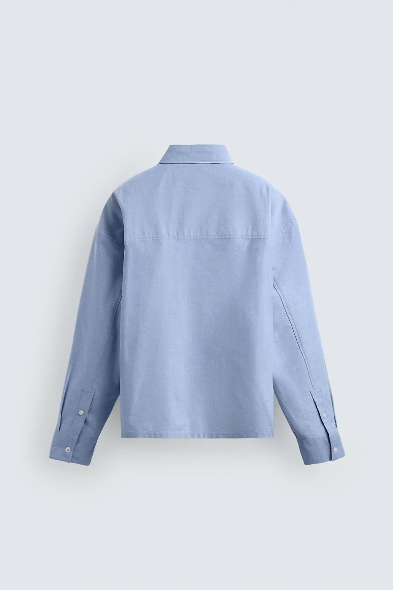 BOXY FIT OXFORD SHIRT