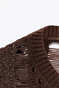 RIBBON KNIT TOP