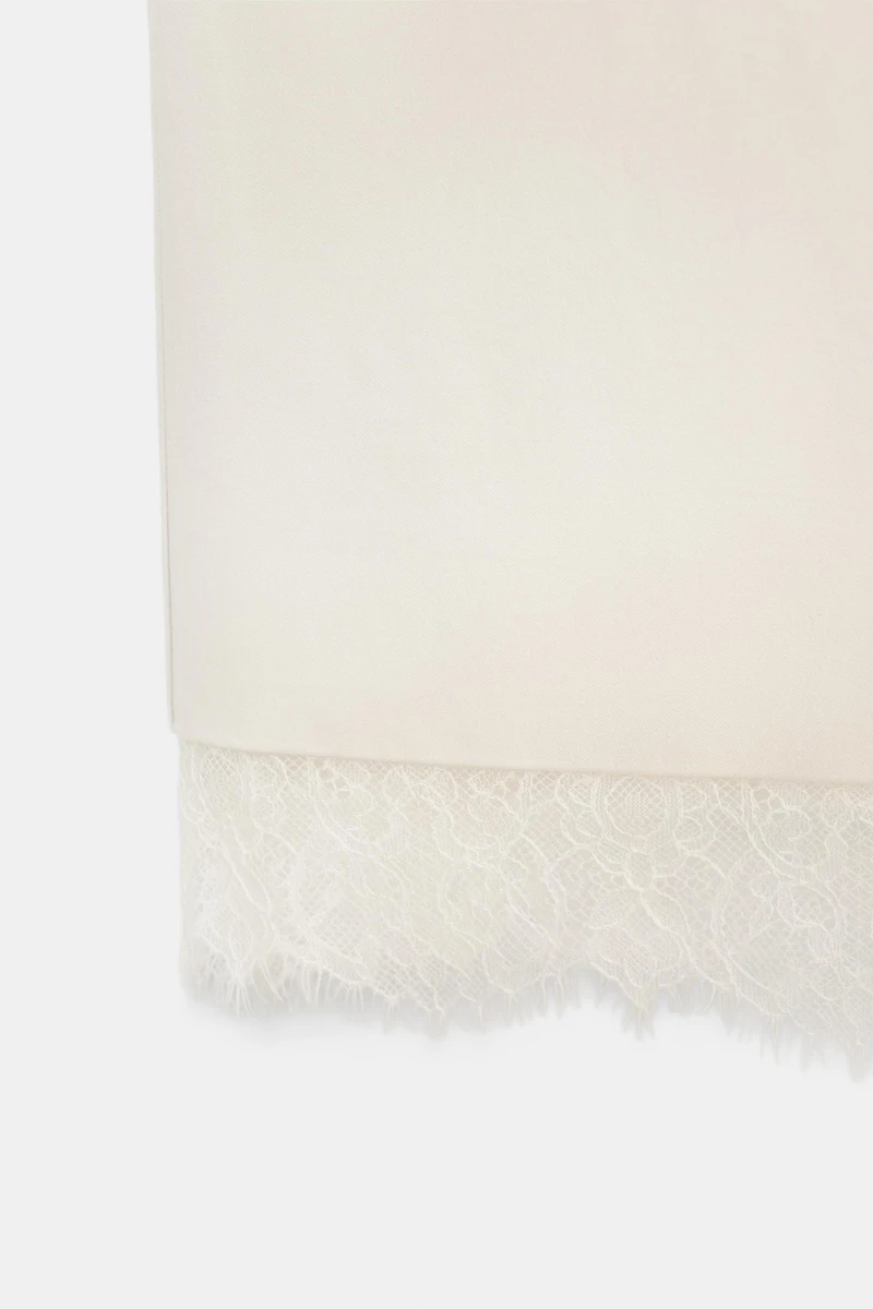 LACE MIDI SKIRT