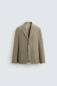 TEXTURED SUIT BLAZER