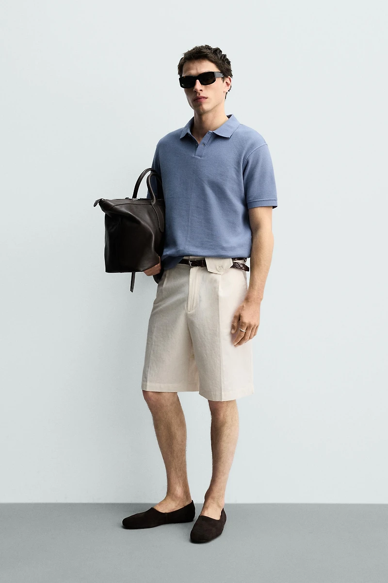 REGULAR FIT PIQUÉ POLO