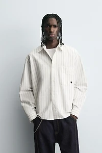 STRIPED POCKET SHIRT
