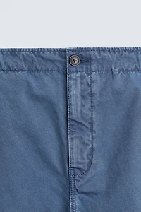 PANTALON BATTLE COUPE DÉCONTRACTÉE DÉLAVÉ