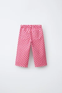 CHECKERED CULOTTES