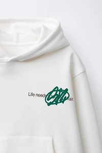 GRAFFITI HOODIE SWEATSHIRT