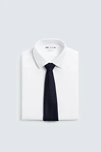 100% WOOL TEXTURED TIE