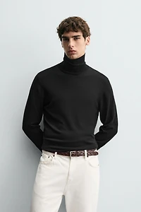 BASIC HIGH NECK SWEATER