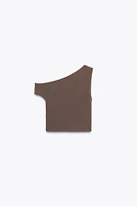 ASYMMETRIC TEXTURED TOP