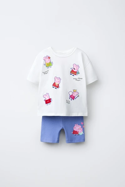 PEPPA PIG ™ T-SHIRT AND CYCLING LEGGINGS SET