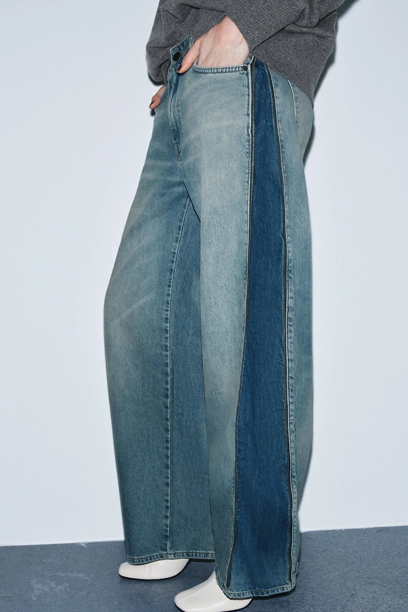 ZW COLLECTION MID-RISE ZIPPER LIMITED EDITION JEANS