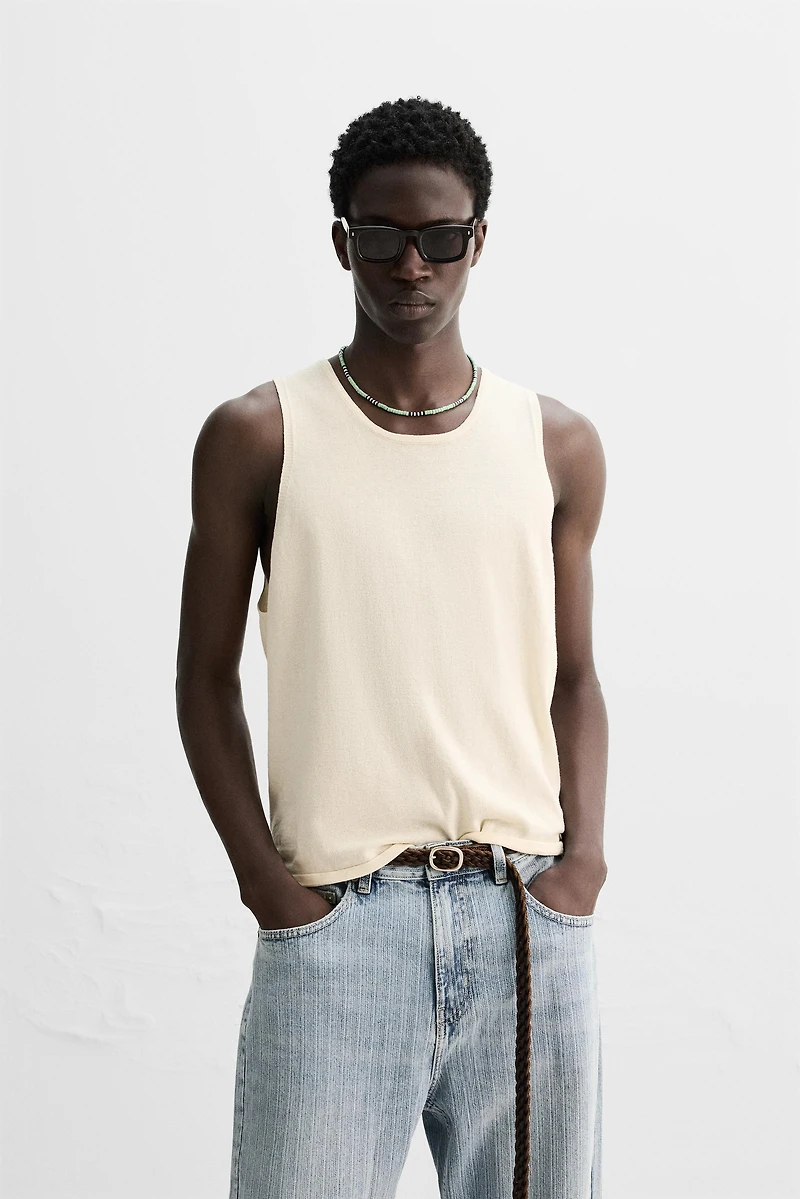 LIGHT KNIT TANK TOP
