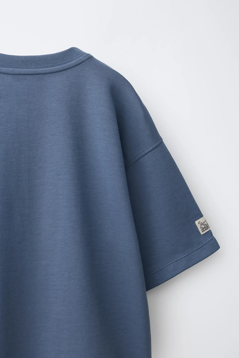 T-SHIRT INTERLOCK BRODÉ