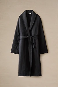 LONG QUILTED DRESSING GOWN