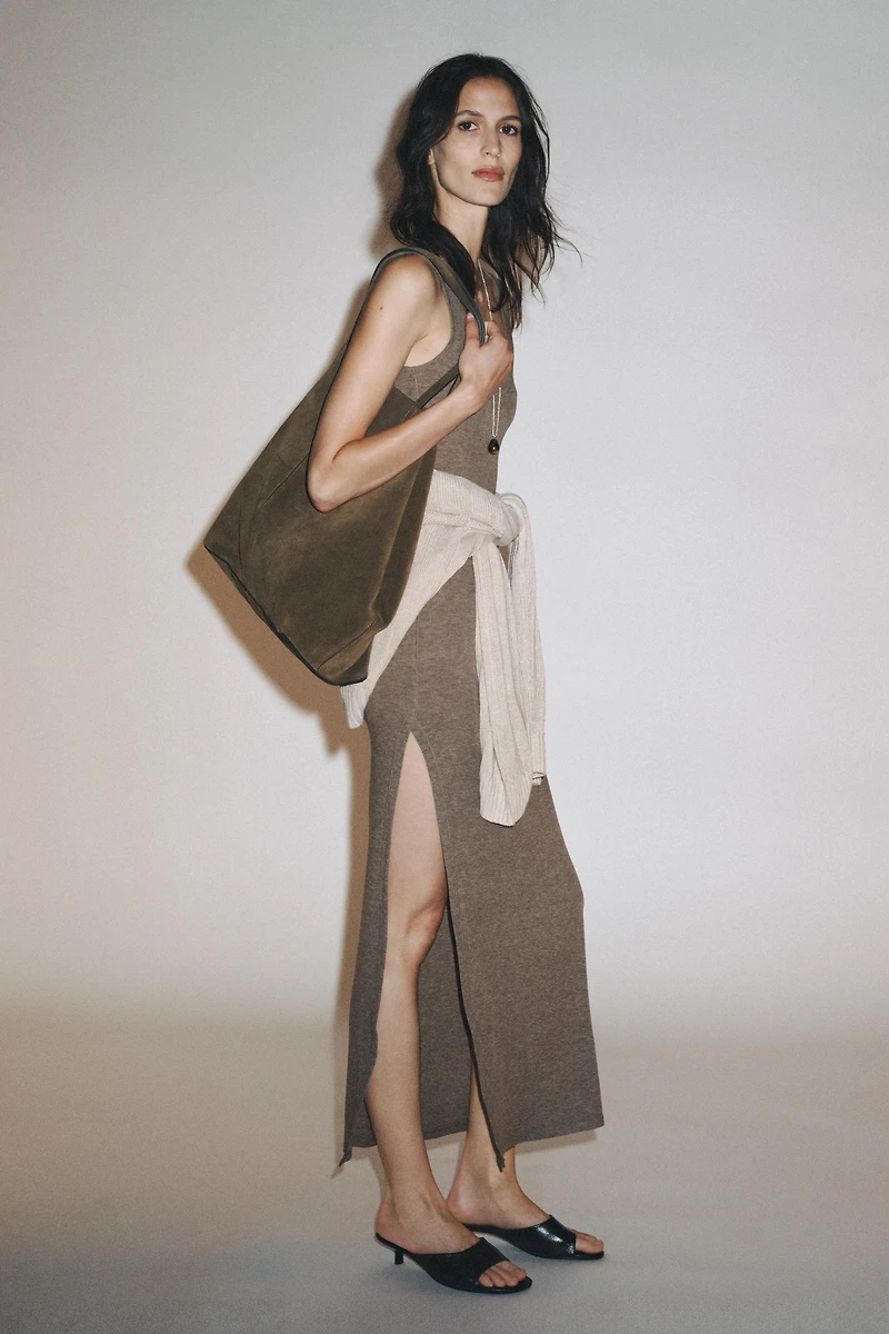 LONG STRAPPY DRESS