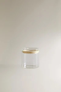 BOROSILICATE GLASS STORAGE JAR