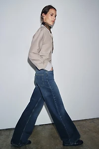 ZW COLLECTION HIGH RISE WIDE LEG JEANS