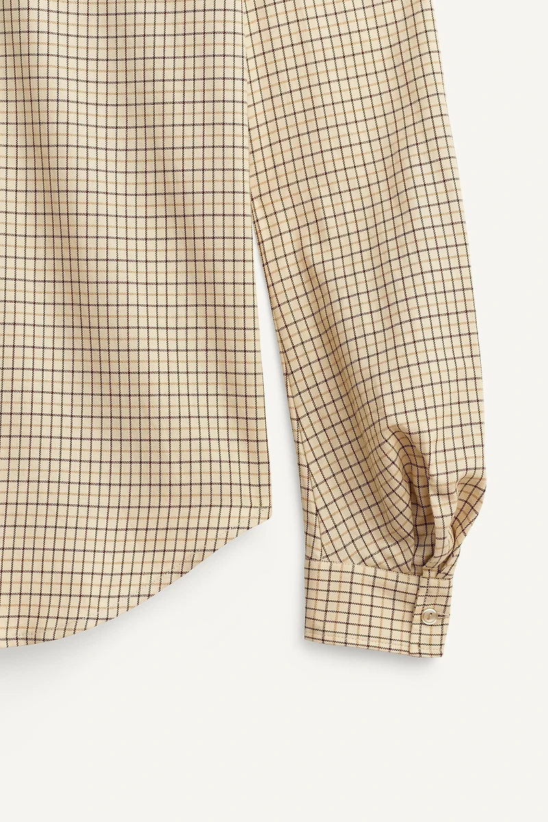 LIMITED EDITION PLAID TIE SHIRT