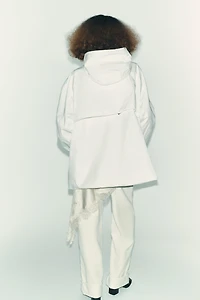 OVERSIZED MULTI-POSITION HOODIE PARKA ZW COLLECTION