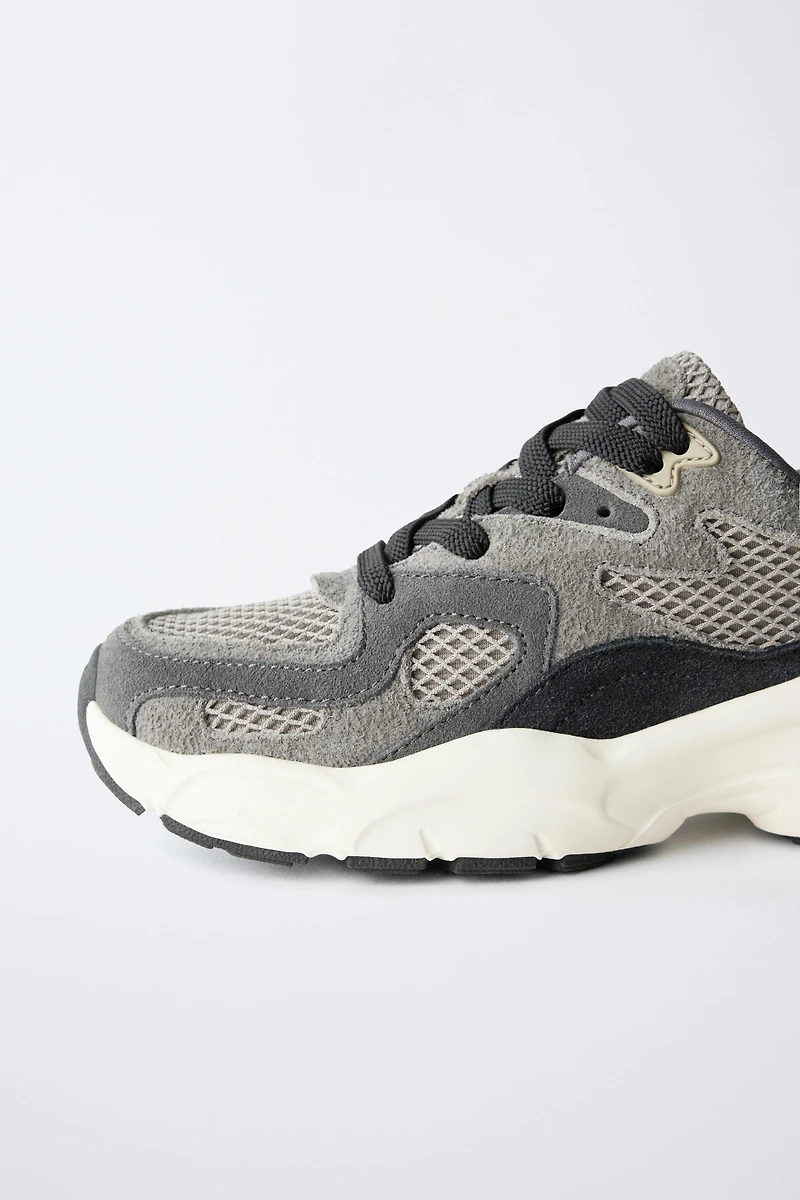 PIECED SNEAKERS