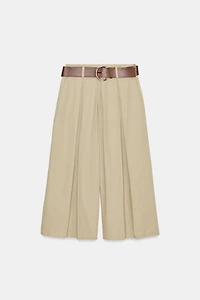 BELTED CULOTTES