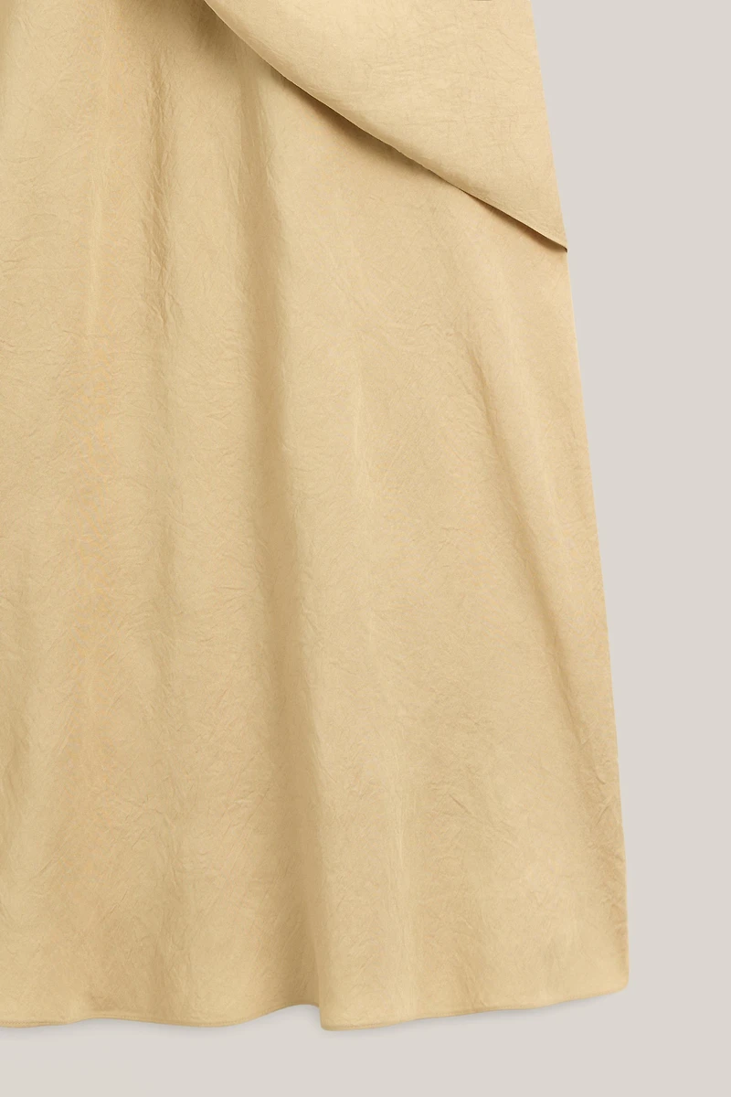 Robe midi fluide drapée - LIMITED EDITION