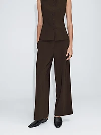 Pantalon habillé large