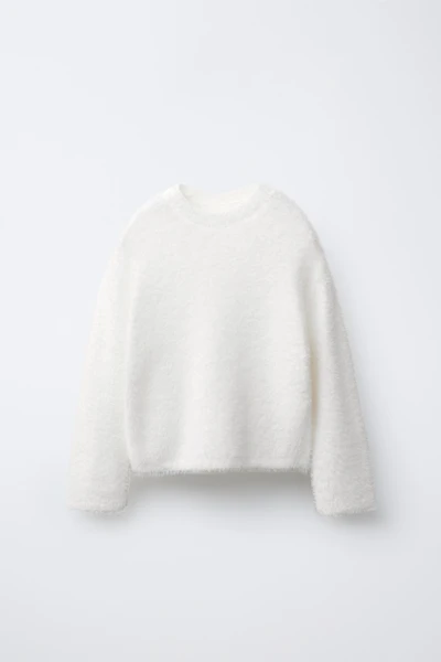 PULL EN MAILLE EFFET POIL