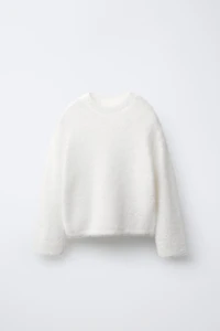 PULL EN MAILLE EFFET POIL