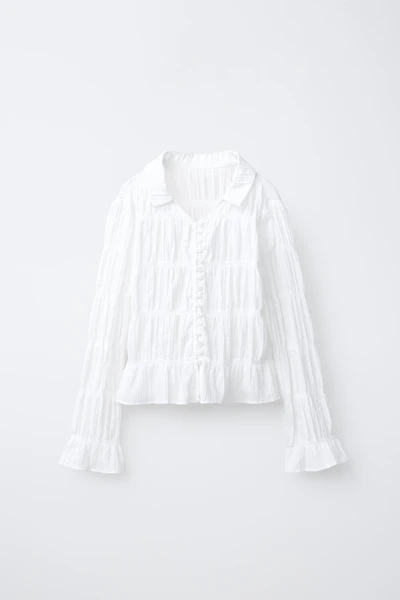 ELASTICIZED SHIRT