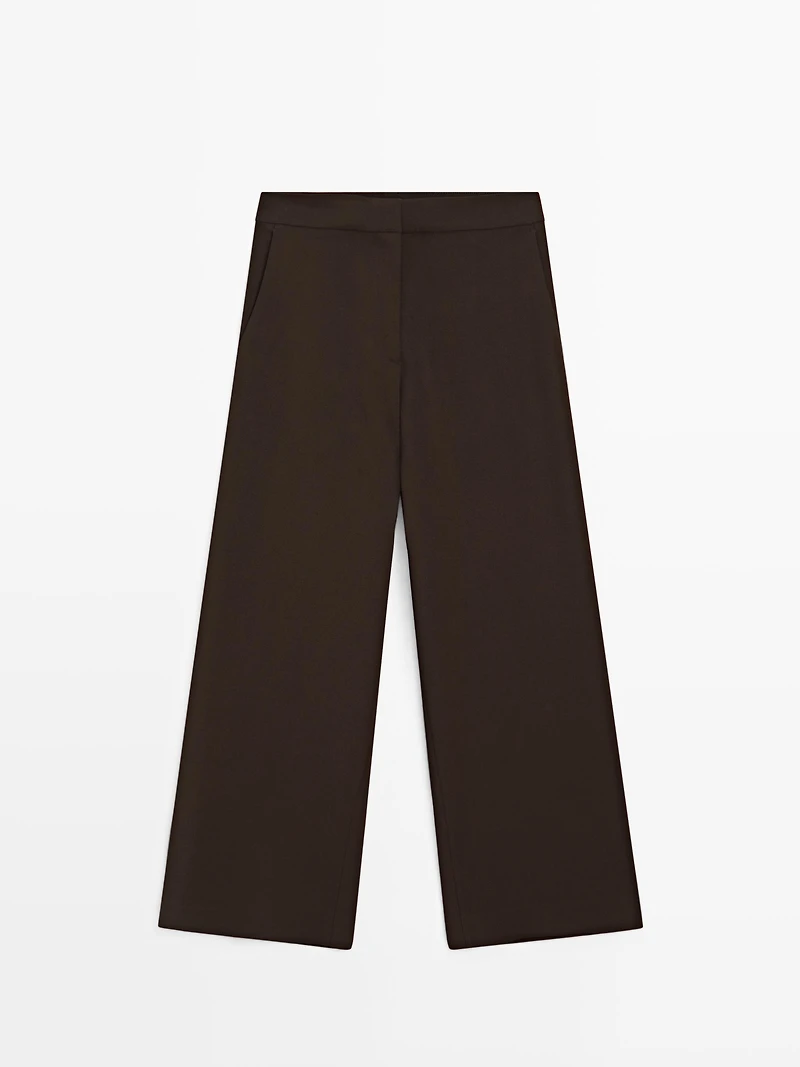 Pantalon habillé large