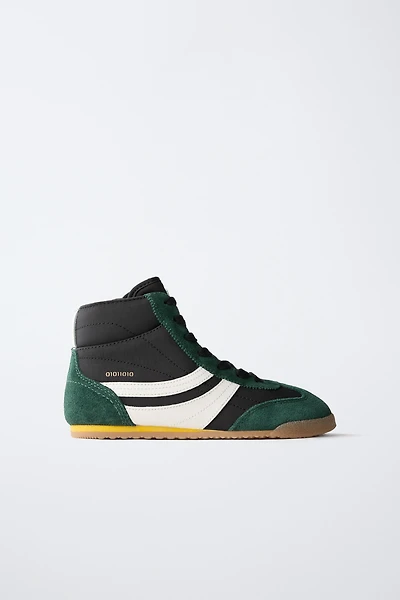 BOXING HIGH-TOP SNEAKERS