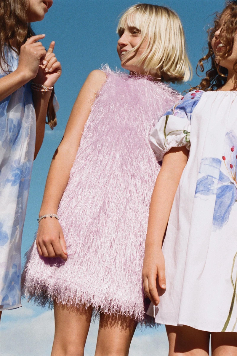 FRINGED DRESS