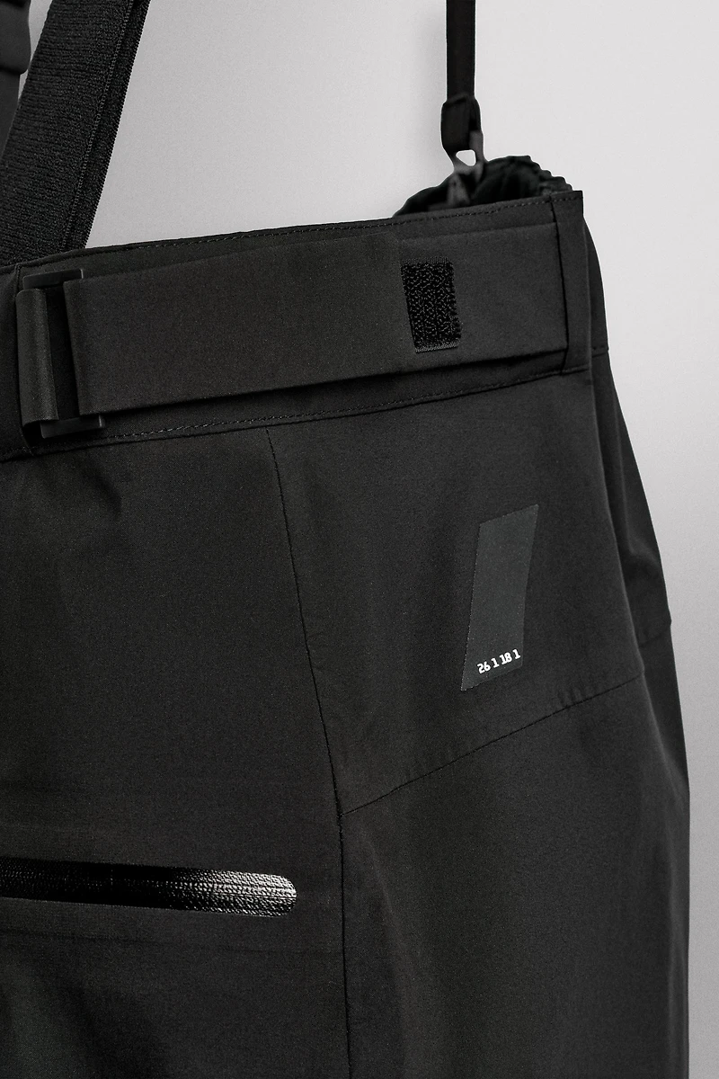 RECCO® WATERPROOF PADDED SHELL SKI PANTS