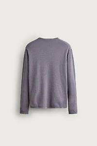 RELAXED-FIT TEXTURED JUMPER