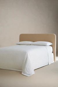 DOUBLE STRIPE COTTON FLAT SHEET